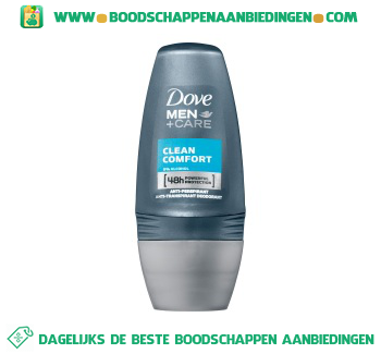 Dove Deodorant Roller Men + Care Clean Comfort aanbieding