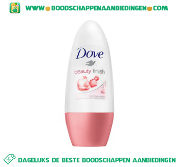 Dove Deodorant roller beauty finish aanbieding