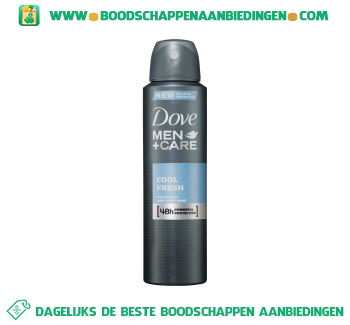 Dove Deodorant spray cool fresh for men aanbieding