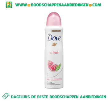 Deodorant spray go fresh pomegranate aanbieding