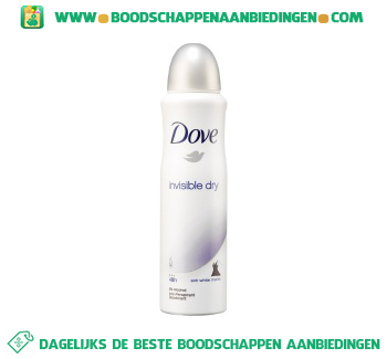 Dove Deodorant spray invisible dry aanbieding