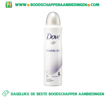 Deodorant spray invisible dry aanbieding