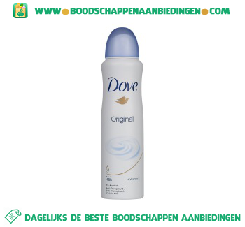 Dove Deodorant spray original aanbieding