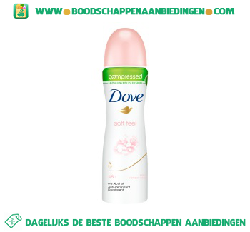 Deodorant spray soft feel aanbieding