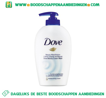 Dove Zeep pomp beauty aanbieding