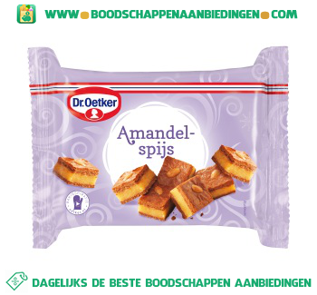 Dr. Oetker Amandelspijs aanbieding