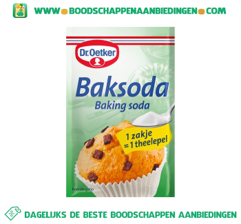 Dr. Oetker Baksoda aanbieding