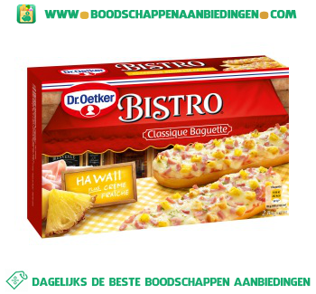 Bistro baguette hawaii aanbieding