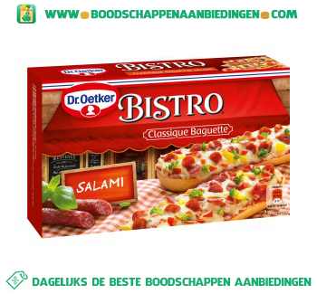 Dr. Oetker Bistro baguette salami aanbieding