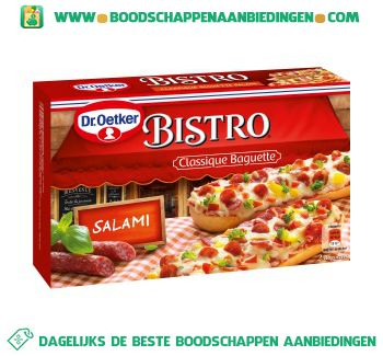 Bistro baguette salami aanbieding