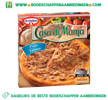 Casa di mama pizza tonno aanbieding