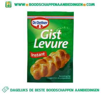 Dr. Oetker Gist aanbieding