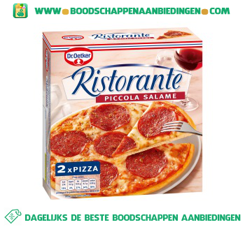 Dr. Oetker Ristorante piccola salame aanbieding