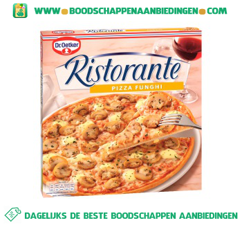 Dr. Oetker Ristorante pizza funghi aanbieding