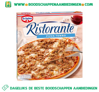 Dr. Oetker Ristorante pizza tonno aanbieding