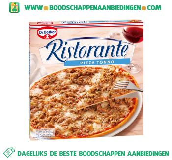 Ristorante pizza tonno aanbieding