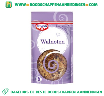 Walnoten aanbieding