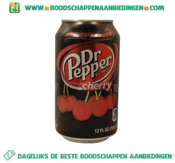 Dr. Pepper Cherry aanbieding