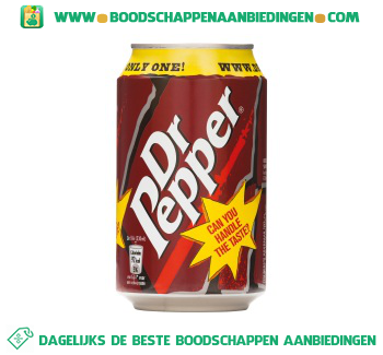 Dr. Pepper Cola aanbieding