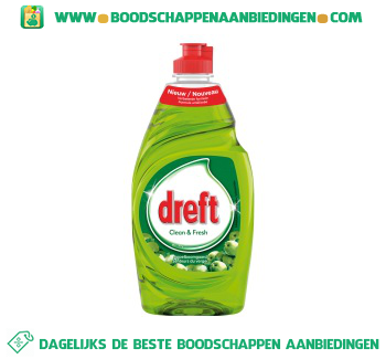 Dreft Clean & fresh appelboomgaard afwasmiddel aanbieding