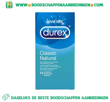 Durex Classic condooms aanbieding