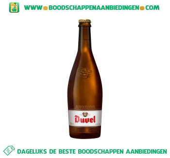 Duvel Fles 750 ml aanbieding