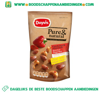 Almonds paprika cashewnoten aanbieding