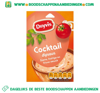 Dipsaus cocktail aanbieding