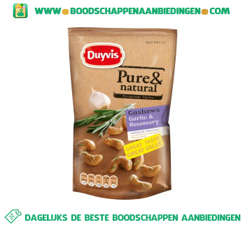 Duyvis Garlic & rosemary cashewnoten aanbieding