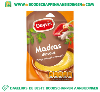 Mix dipsaus madras aanbieding