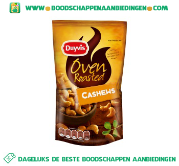 Duyvis Oven roasted cashewnoten aanbieding