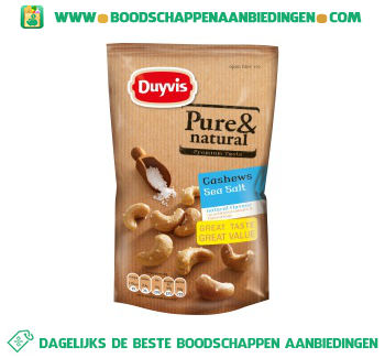 Duyvis Sea salt cashewnoten aanbieding