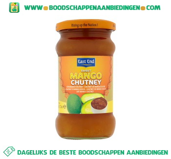 EAST END Mango chutney aanbieding