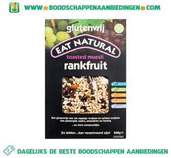 Eat Natural Rankfruit glutenvrij aanbieding