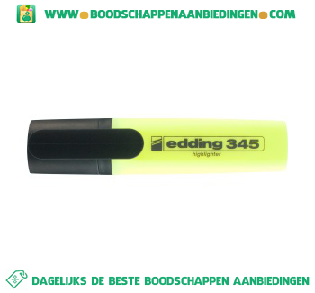 Fluor marker geel aanbieding