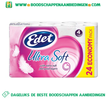 Ultra soft toiletpapier aanbieding