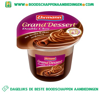 Grand dessert double chocolade aanbieding