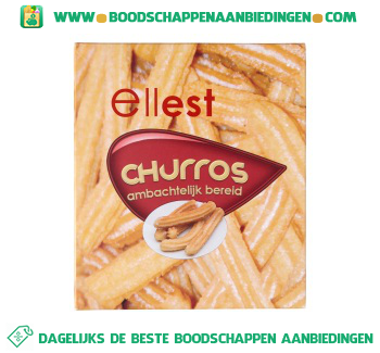 Churros aanbieding