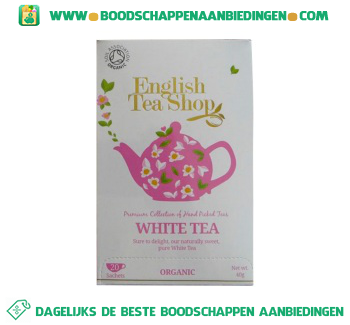 White tea aanbieding