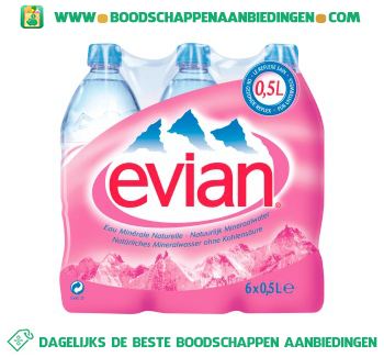 Evian 6-pak aanbieding