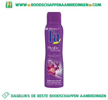 Fa Deospray mystic moments aanbieding