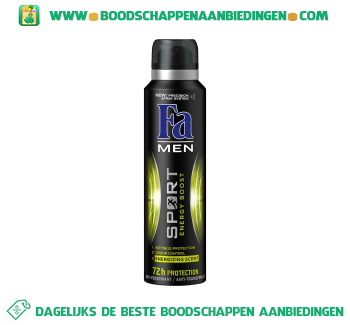 Deospray sport power for men aanbieding