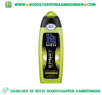 Fa Men sport double power body & hair aanbieding