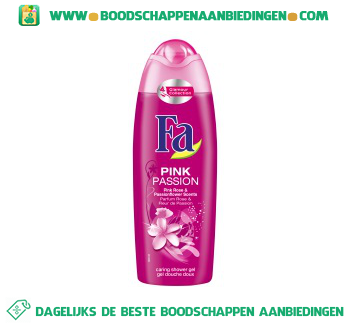 Fa Pink passion pink rose & passionflower shower cream aanbieding