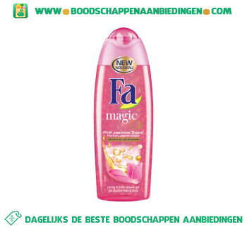 Fa Showergel magic oil Jasmine aanbieding