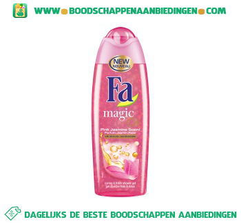 Showergel magic oil Jasmine aanbieding