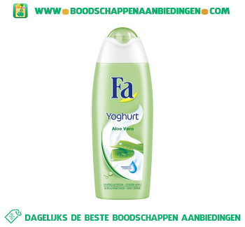 Fa Yoghurt aloe vera cream bath aanbieding