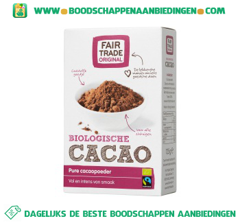 Cacao poeder aanbieding