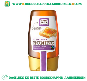 Fair Trade Original Honing in knijpfles aanbieding