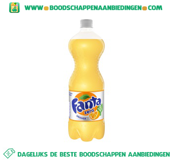 Fanta Orange zero aanbieding